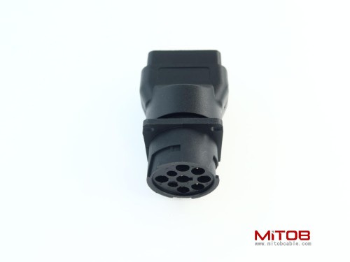 OBD2 Male to J1939 Female Adapter for Both J1939 Type 1 and Type 2