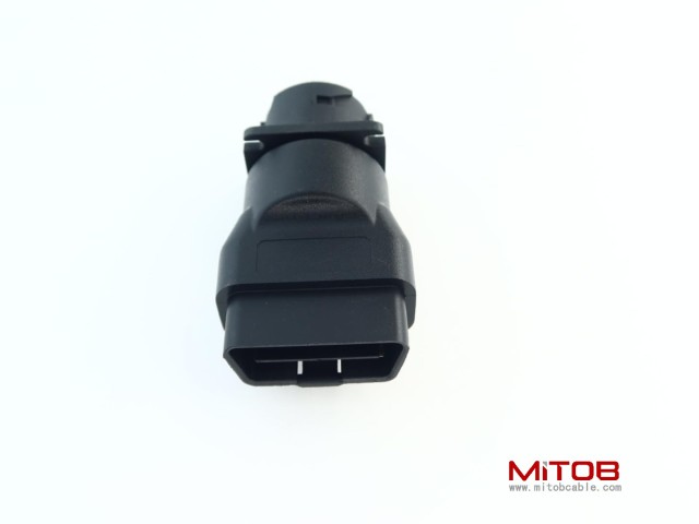 OBD2 Male to J1939 Female Adapter for Both J1939 Type 1 and Type 2