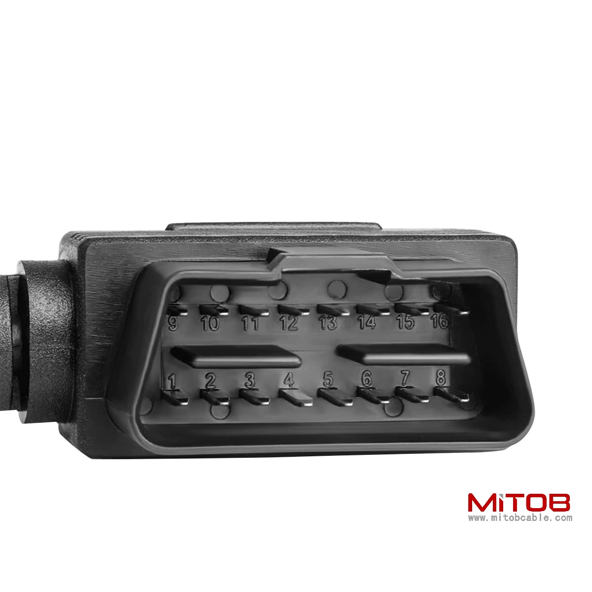 OBD2 16pin 1pcs Male to 2pcs Female Splitter Cable