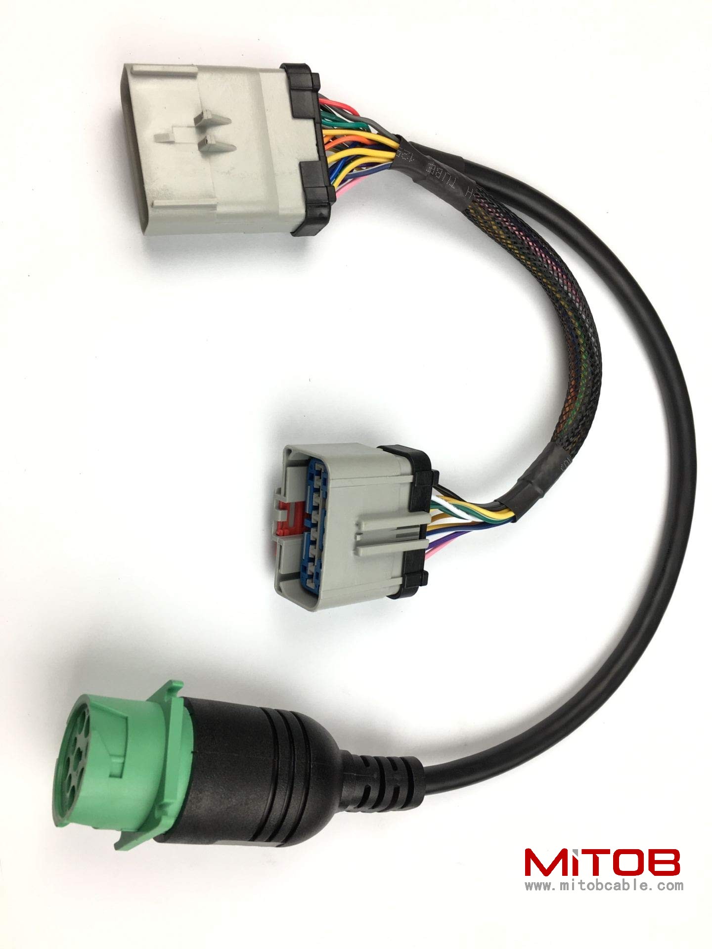 RP1226 Male to Female to J1939 Extension Splitter Y Cable for ELD Device