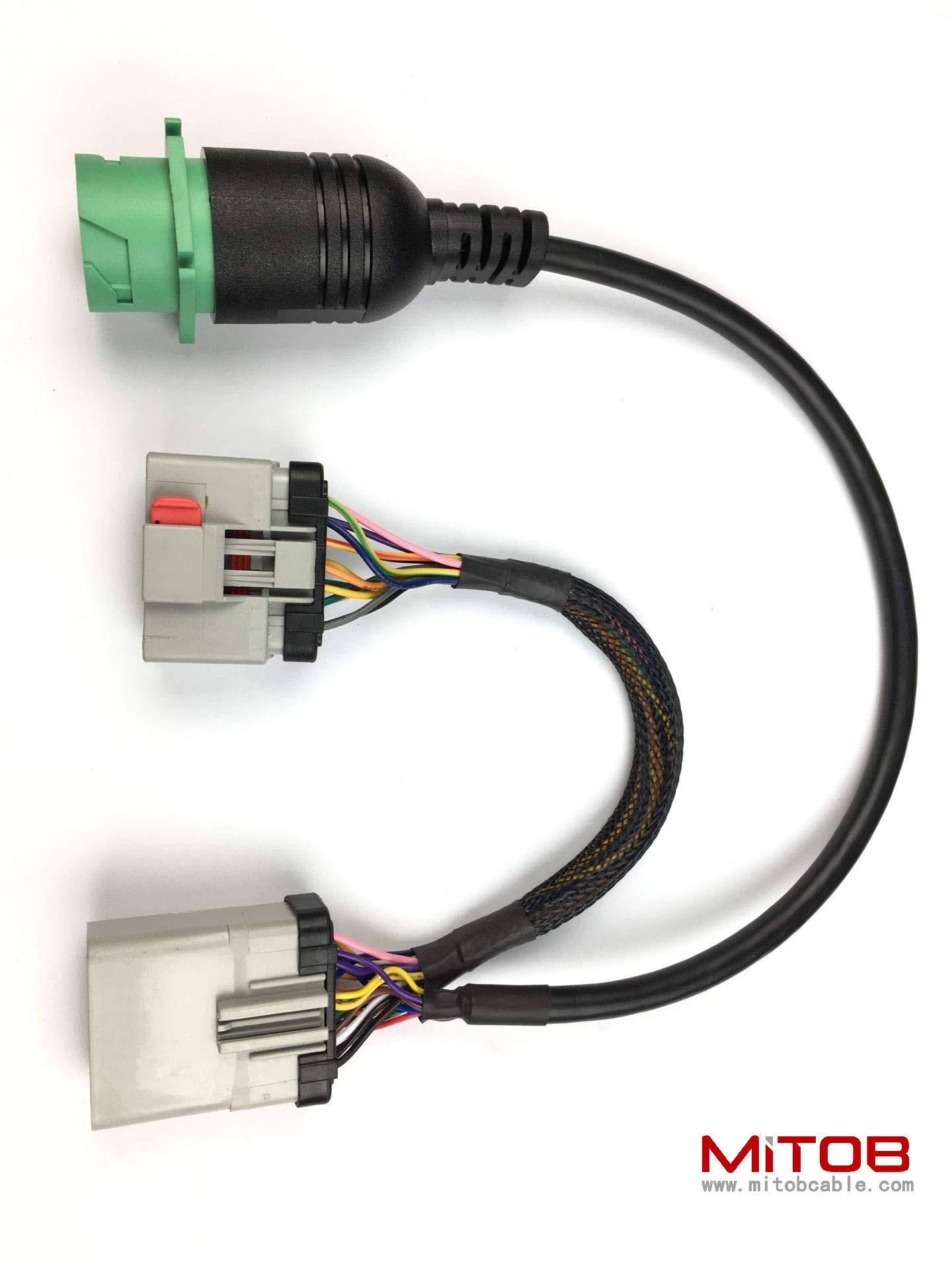 RP1226 Male to Female to J1939 Extension Splitter Y Cable for ELD Device