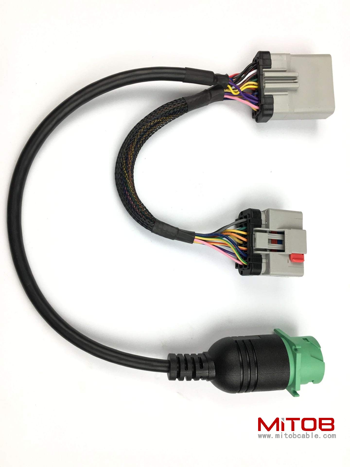 RP1226 Male to Female to J1939 Extension Splitter Y Cable for ELD Device