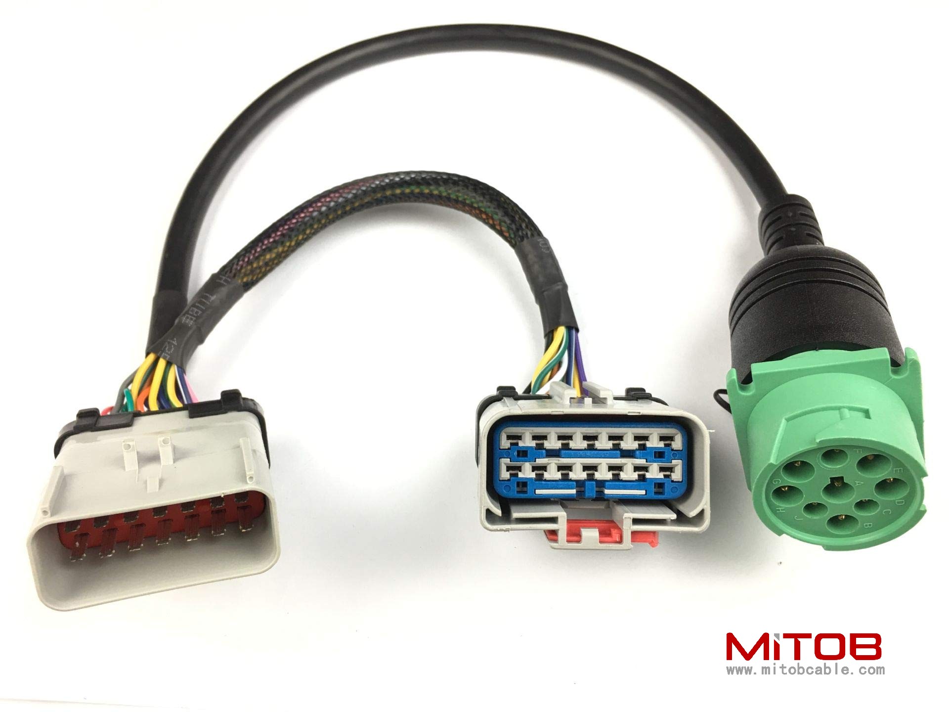 RP1226 Male to Female to J1939 Extension Splitter Y Cable for ELD Device