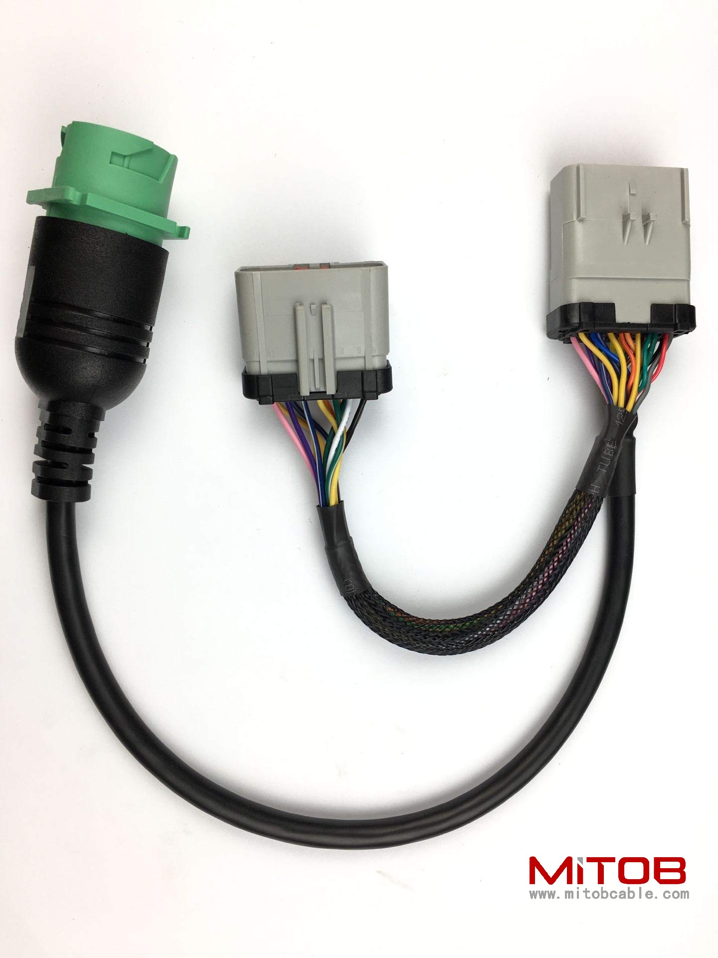 RP1226 Male to Female to J1939 Extension Splitter Y Cable for ELD Device