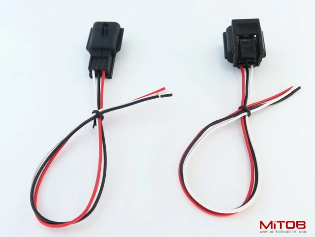 New Crankshaft Crank Position Sensor Pigtail Wire Harness Connector Cable Plug Compatible with Nissan Sentra NV200 Versa Cube 2007-2015