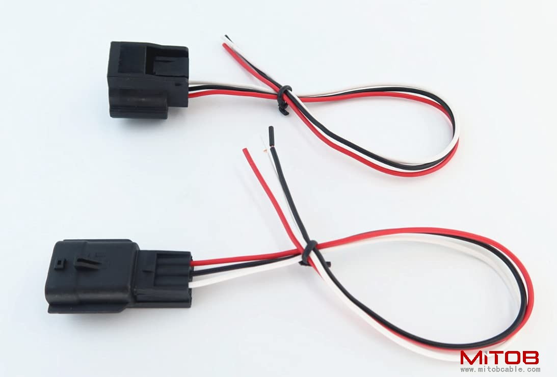 New Crankshaft Crank Position Sensor Pigtail Wire Harness Connector Cable Plug Compatible with Nissan Sentra NV200 Versa Cube 2007-2015