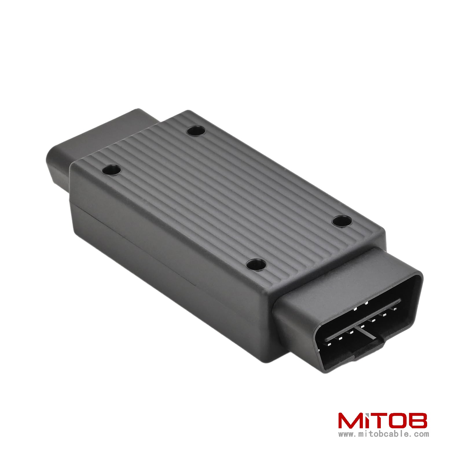 Pocket OBD2 OBDII Full 16 Pin Male to Female OBD Cable Splitter Converter Adapter with 2 USB Port Supply Charging for Diagnostic Extender