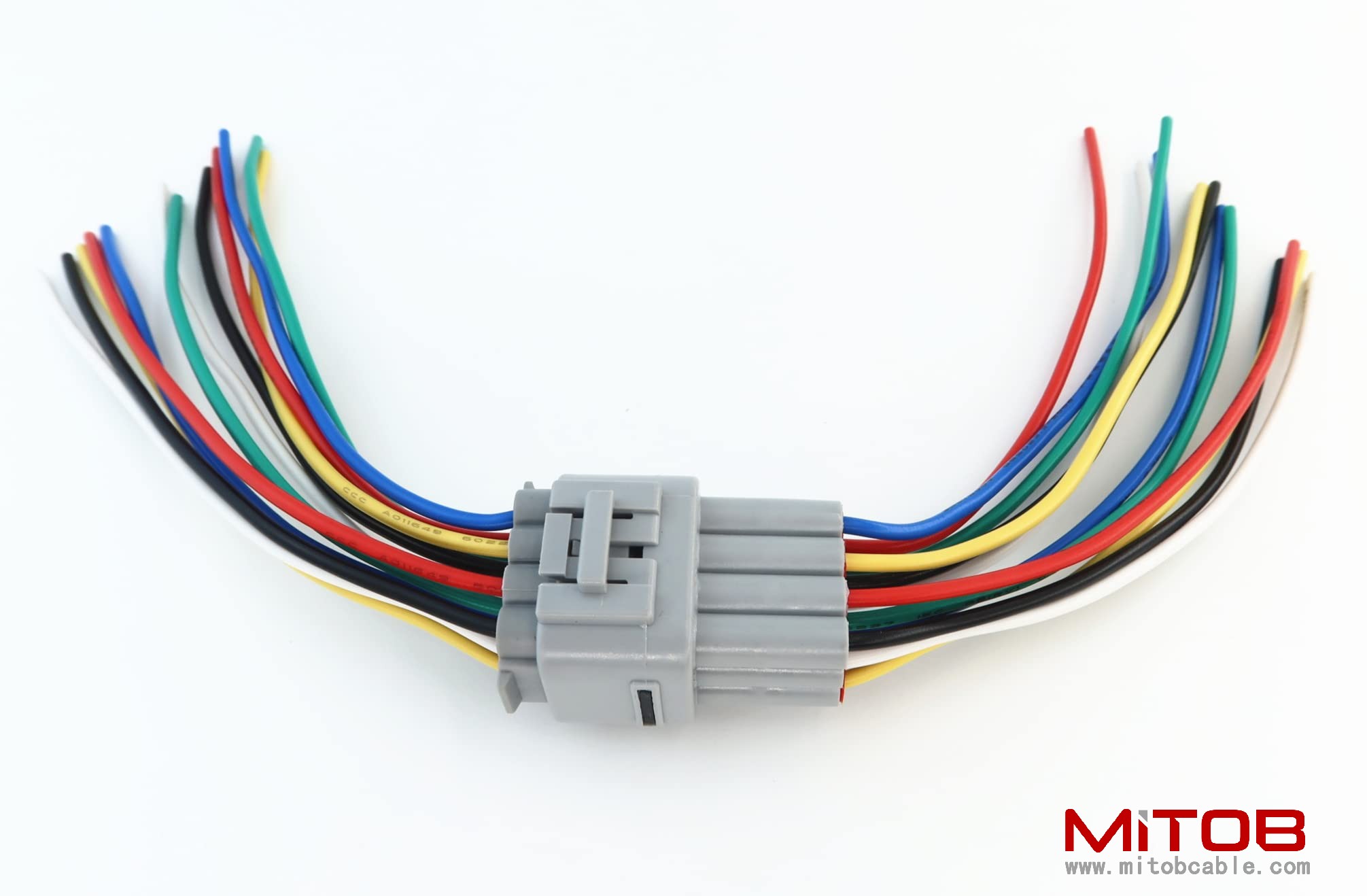 1pcs Male and 1pcs Female 12 Pin Plug Connector Pigtail Cable 12 Way Waterproof Wiring Harness 6inch