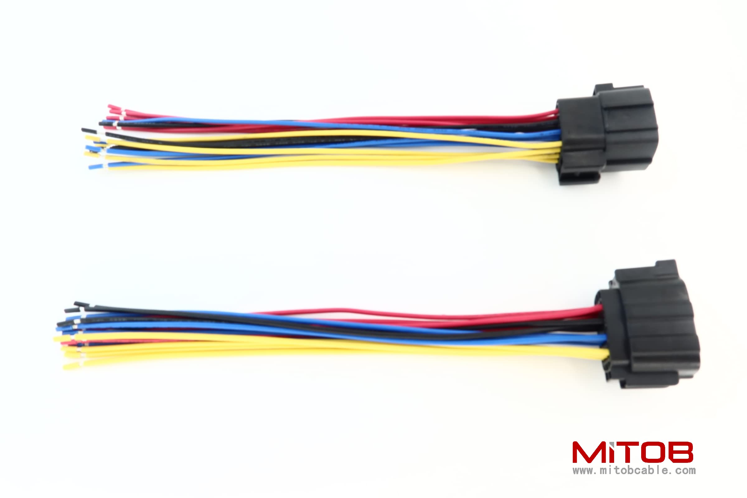 Automotive Wiring Harness Connector Auto Waterproof Connector 16Pin 368047-1 and 368050-1 Plug Pigtail