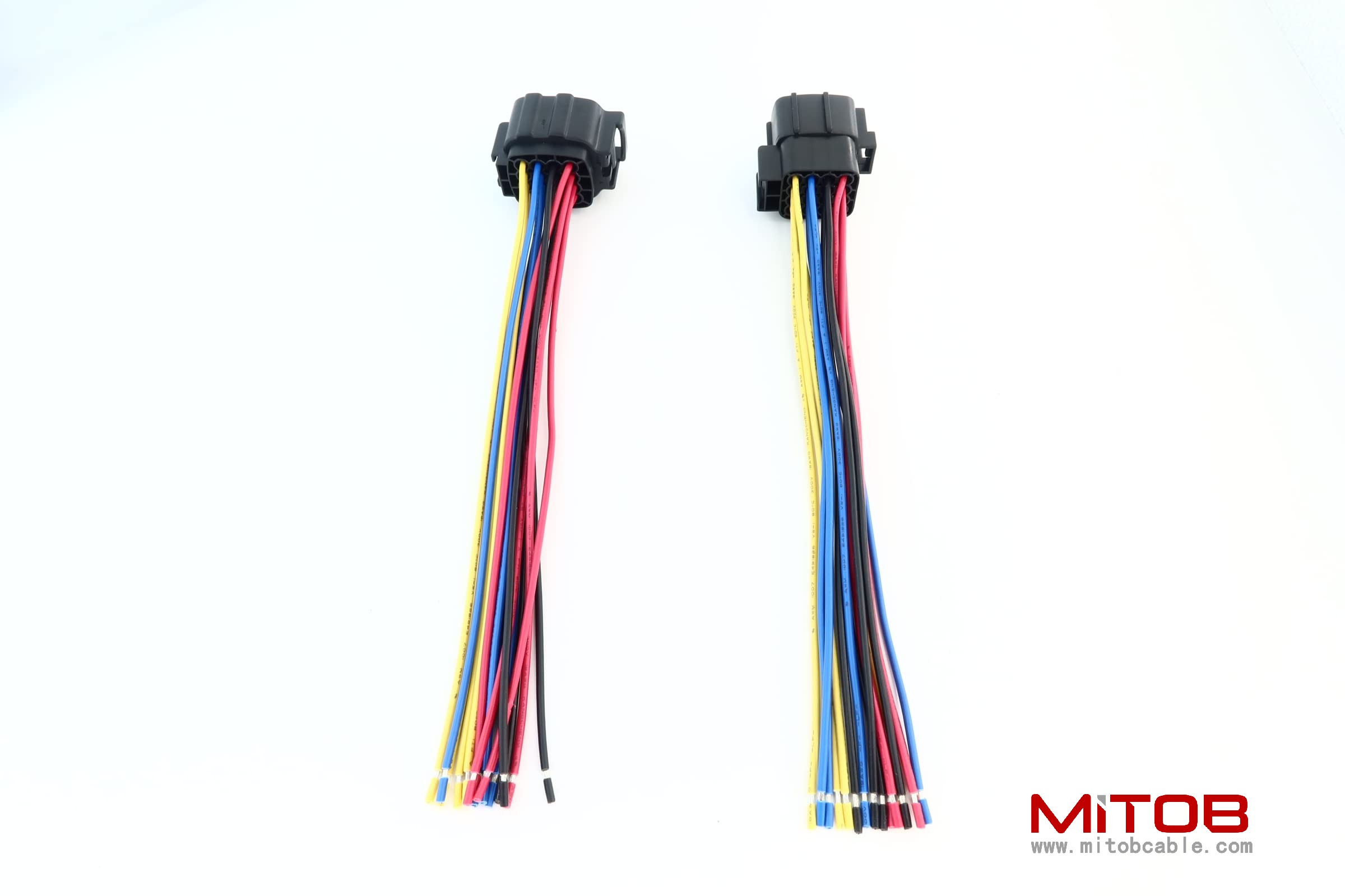 Automotive Wiring Harness Connector Auto Waterproof Connector 16Pin 368047-1 and 368050-1 Plug Pigtail