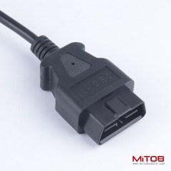 2.1m OBD2 16PIN to 4 DB 9PIN CABLE OBD2 diagnostic tool connection cable