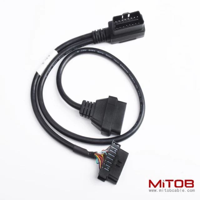 BMW interface modification OBD 16 pin cable special harness car OBD2 one to  two extension cable