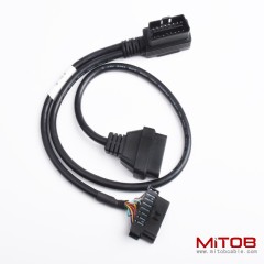 BMW interface modification OBD 16 pin cable special harness car OBD2 one to  two extension cable