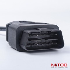 1.1m obd2  16PIN TO DB9 female cable  Serial RS232 OBD2 CABLE