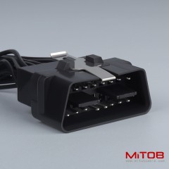 Toyota OBD2 splitter Y cable OBD  one to two plug cable   for  multiple devices