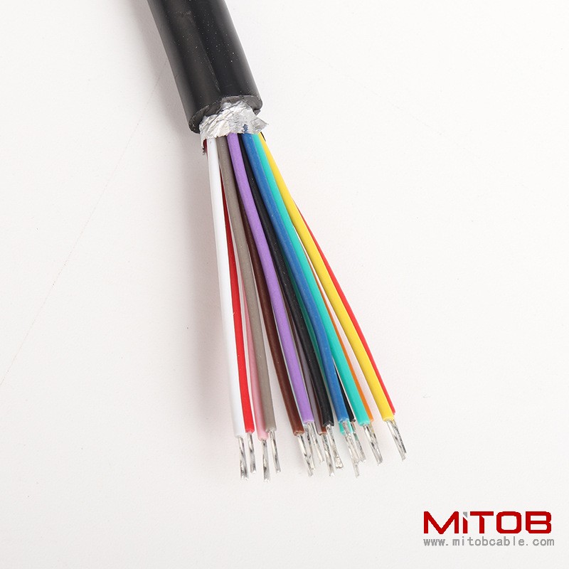 30CM  60CM  1M OBDII 16Pin female  to  open end cable  ELM327 extension wire OBD2 Cable