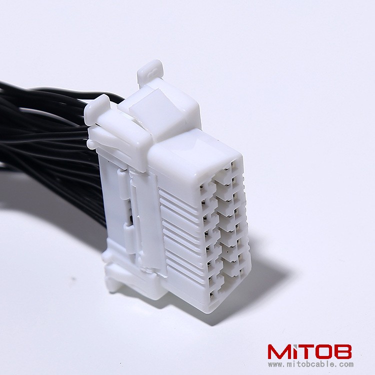 Automotive OBD2 one to two extension cable OBD 2 extension cable OBD 16PIN one to two adapter cable