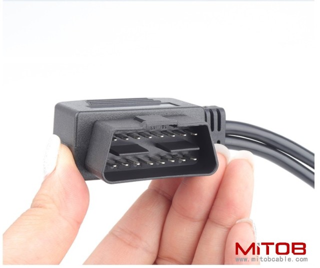 50cm  Car OBD to two cigarette lighter cable 60cm  1M OBD to one cigarette lighter cable
