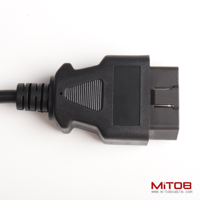 30cm 60cm  1m 1.5m 3m OBD2 16Pin male to open End  cable