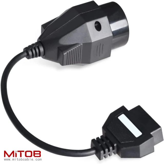 20pin OBD1 to OBD2 16PIN  COINNECTOR CABLE FOR BMW  Motorcycle