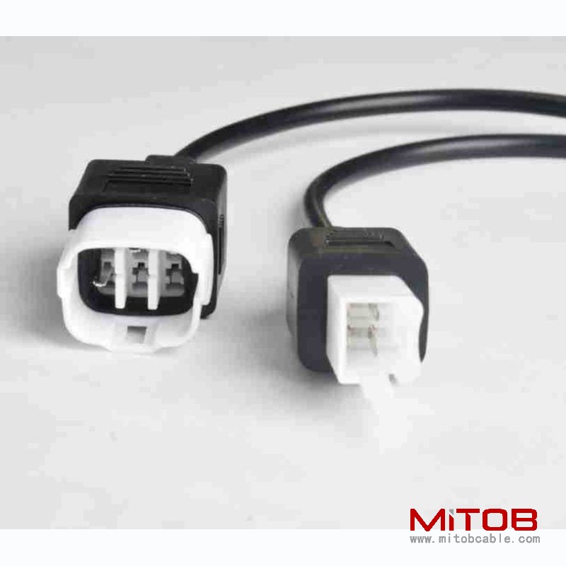 OBD OBDll 16 pin cable for Honda motorcycles OBDll 16 pin to 4 pin and 6 pin cable