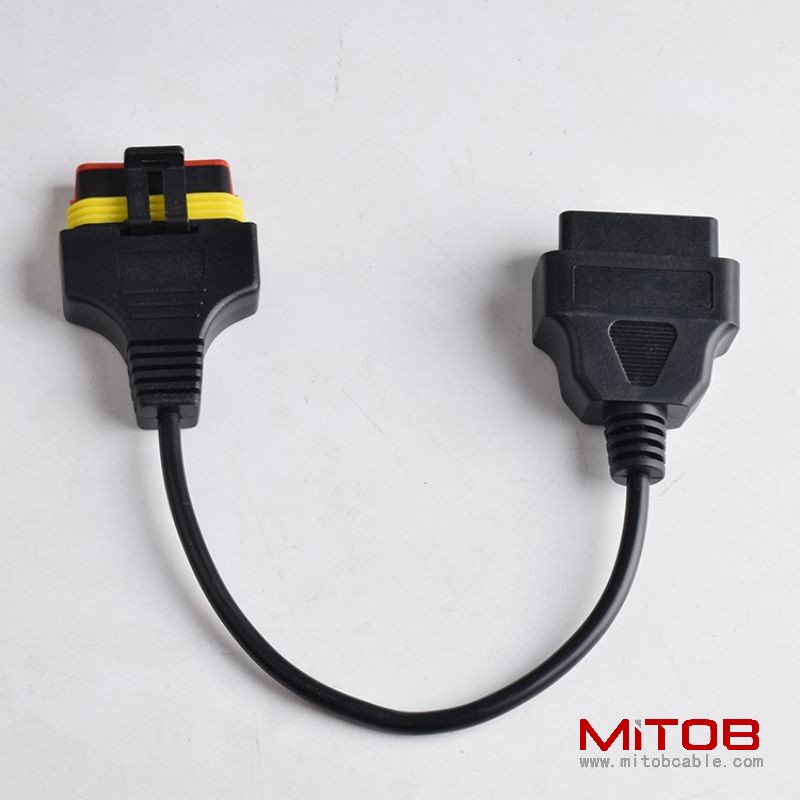 OBD 16pin to 6 pin CABLE for Benelli Motorcycle 6 Pin Motorcycle Cable