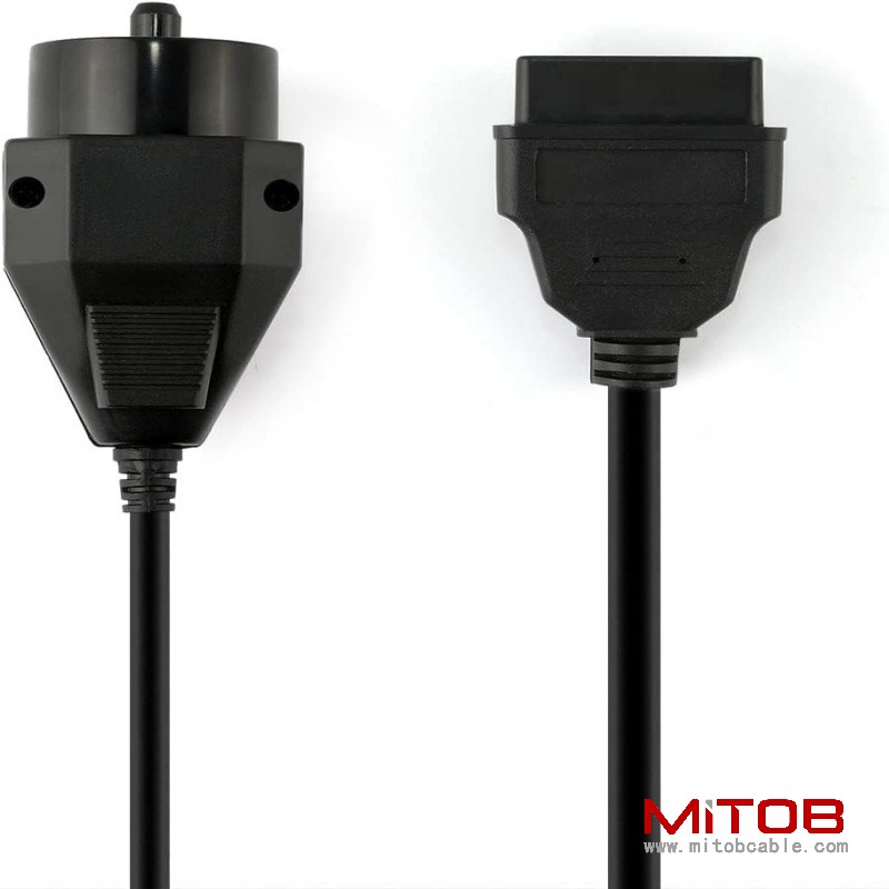 20pin OBD1 to OBD2 16PIN  COINNECTOR CABLE FOR BMW  Motorcycle