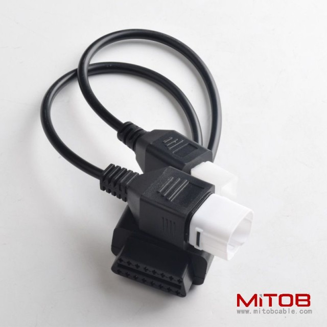 OBD OBDll 16 pin cable for Honda motorcycles OBDll 16 pin to 4 pin and 6 pin cable