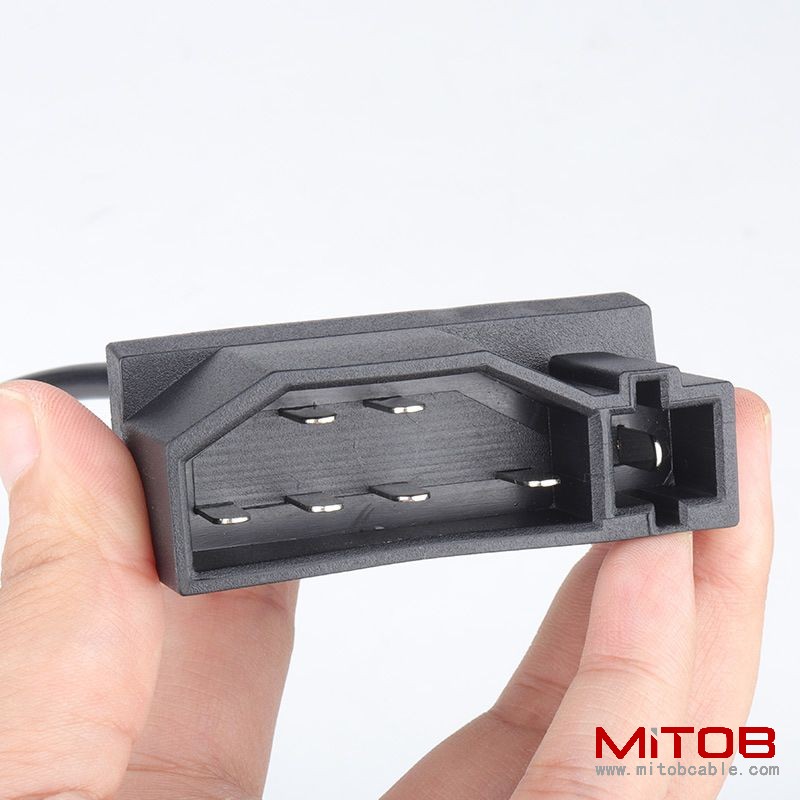 30cm  Ford Car 7Pin Male to OBDII 16Pin Female  cable