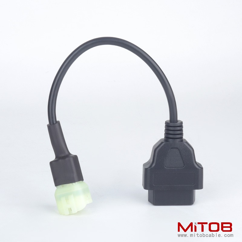 OBD 16pin to 6 pin for KTM Motorcycle  6pin  motorcycle cable