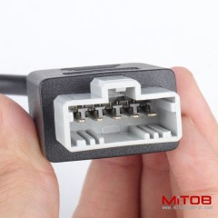 15CM Honda 5pin to 16 pin OBD2 cable  Honda 5 pin adapter cable