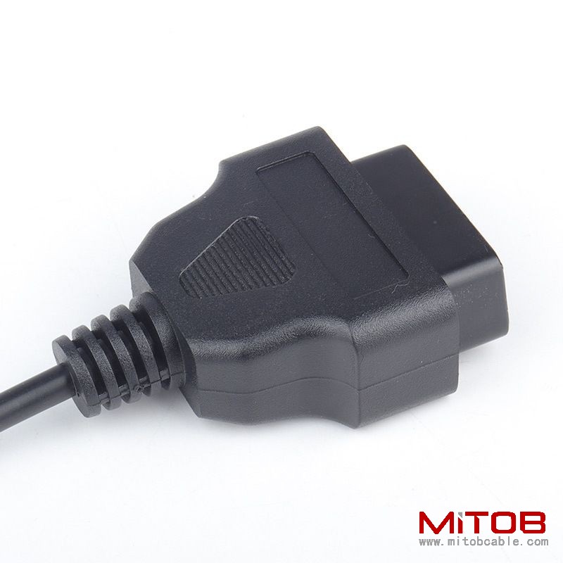 30cm  Ford Car 7Pin Male to OBDII 16Pin Female  cable