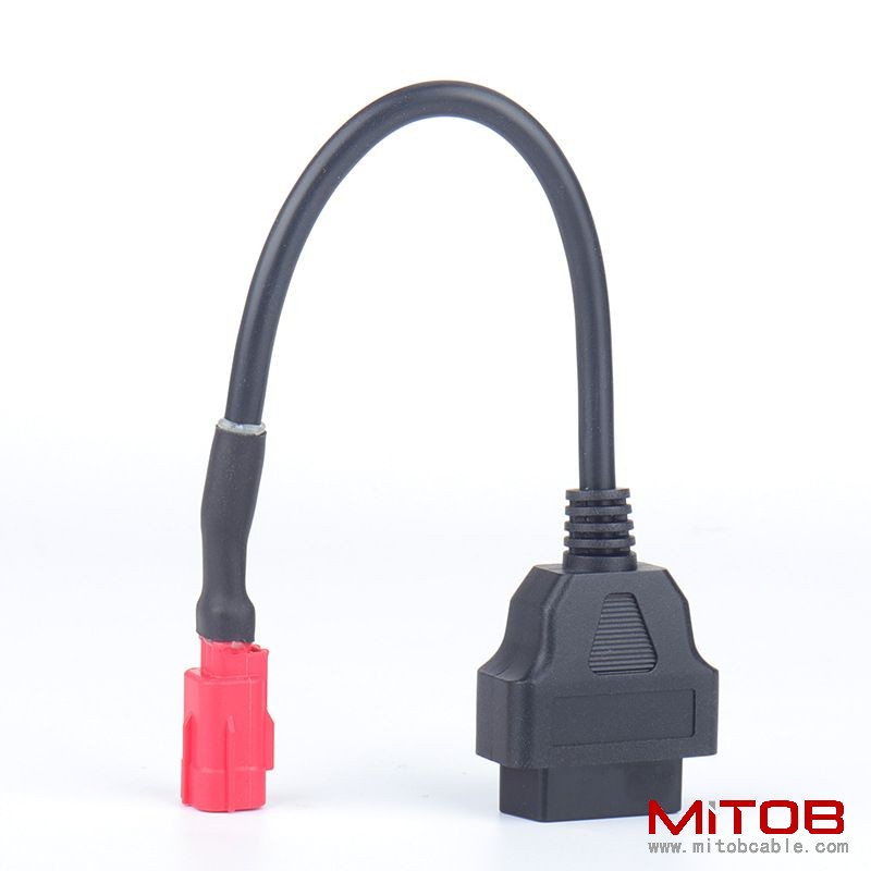 30cm OBD 16pin to 6 pin for Honda Motorcycle 6Pin Motorbike  cable