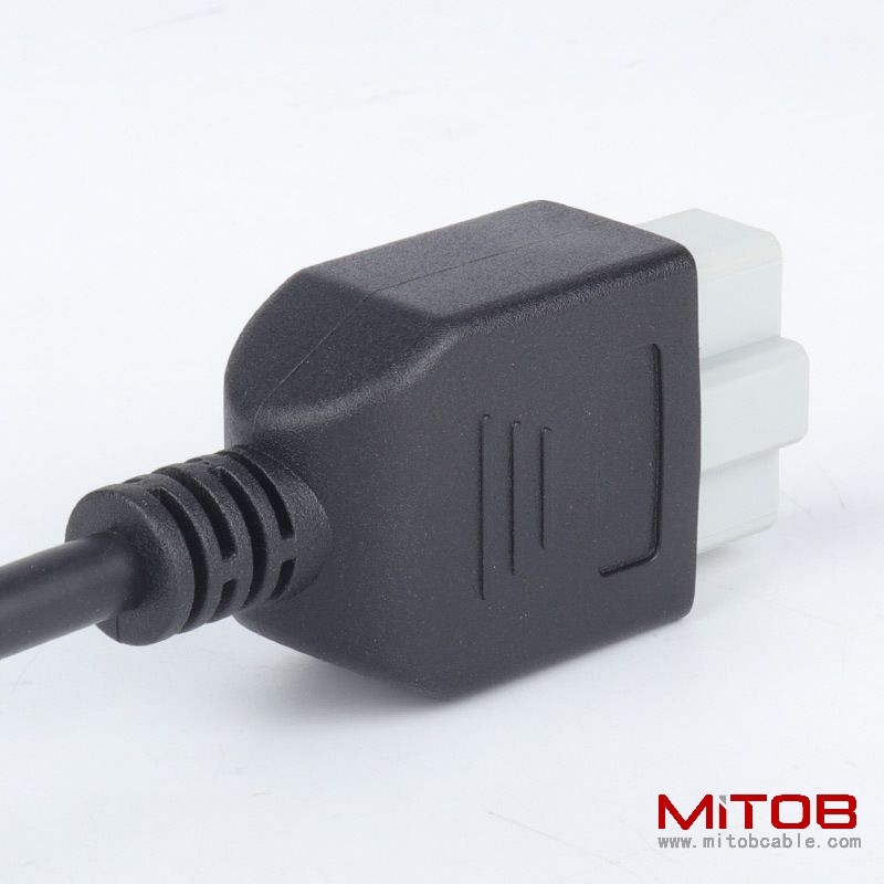 15CM Honda 5pin to 16 pin OBD2 cable  Honda 5 pin adapter cable