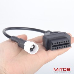 OBD 16pin to 3pin for Yamaha Motorcycle 3 pin adapter cable  for Yamaha