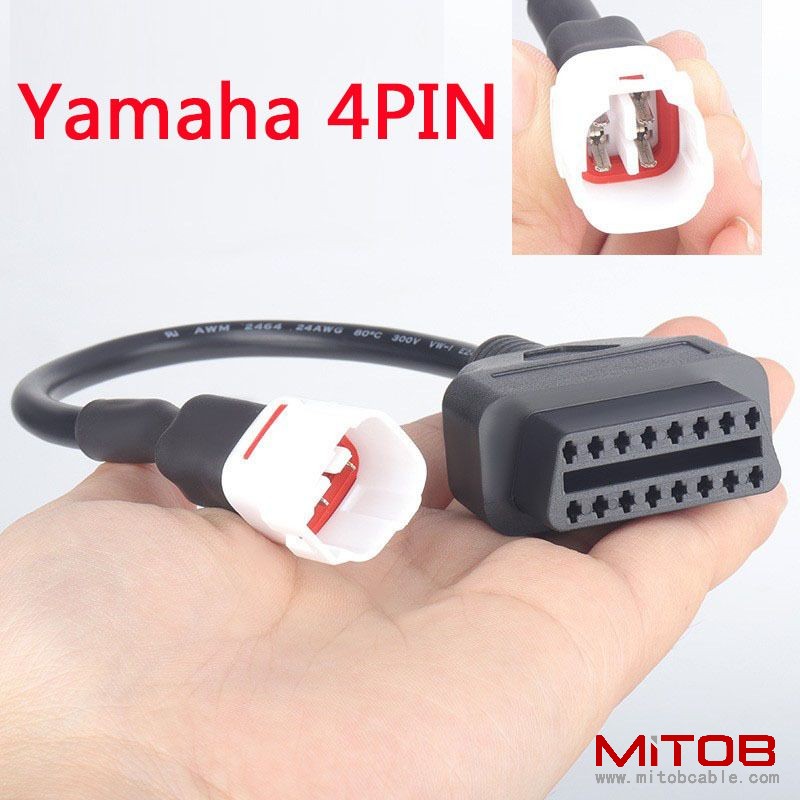OBD to 4pin for Yamaha Motorcycle 4pin cable for Yamaha