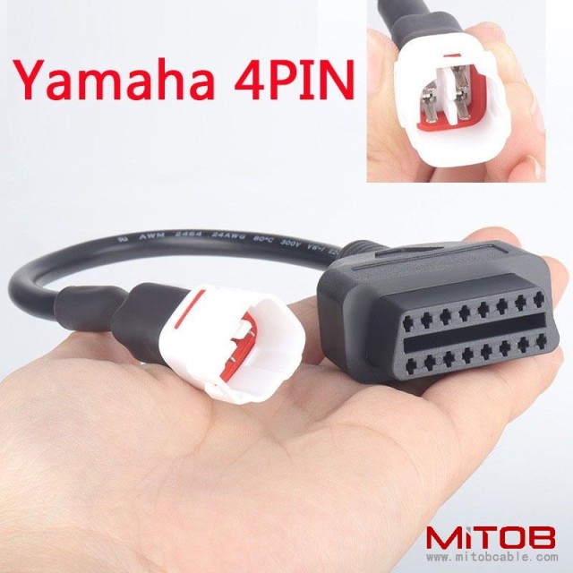 OBD to 4pin for Yamaha Motorcycle 4pin cable for Yamaha