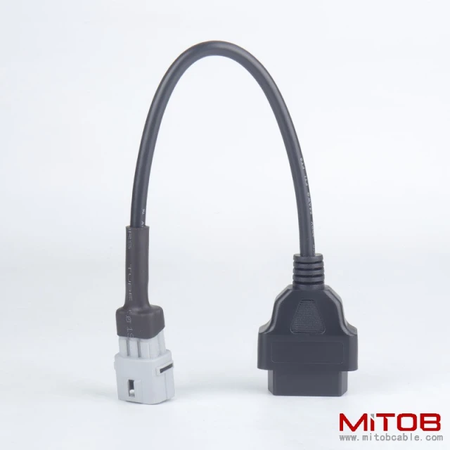 obd2  16pin  female to 6pin  cable  for Suzuki Motorcycle