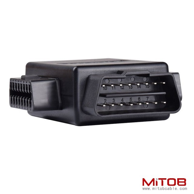 OBD2 1 to 2 adapter connector car OBD extension cable 16 core splitter 1 to 3 16 PIN plug