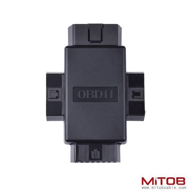 OBD2 1 to 2 adapter connector car OBD extension cable 16 core splitter 1 to 3 16 PIN plug