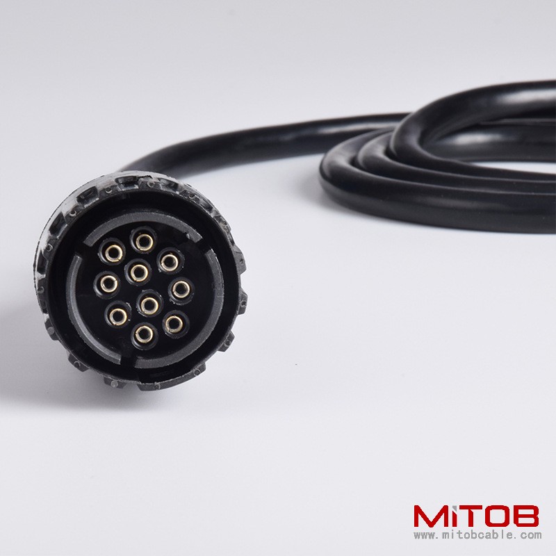 1.5M OBD 16Pin to 10Pin cable  for BMW Motorcycle 16Pin to 10Pin  Connection Cable