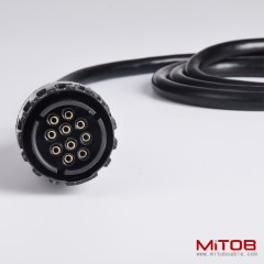 1.5M OBD 16Pin to 10Pin cable  for BMW Motorcycle 16Pin to 10Pin  Connection Cable