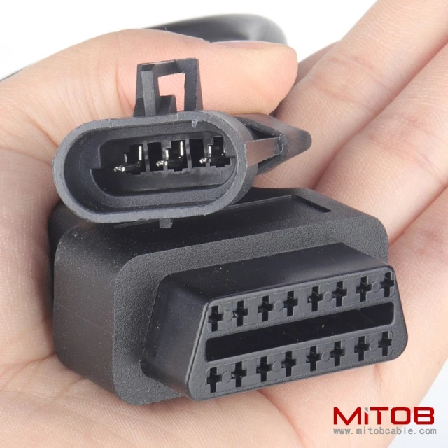 obd  to  3pin  for  Ducati motorcycle 3pin  motorcycle  cable