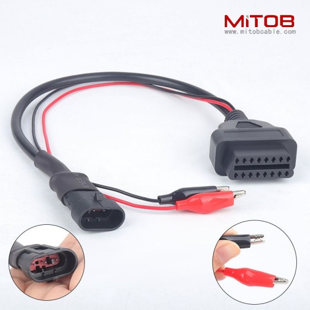 obd2  to  3pin  motorcycle  cable  16pin   to  3pin    cable for  motorcycle