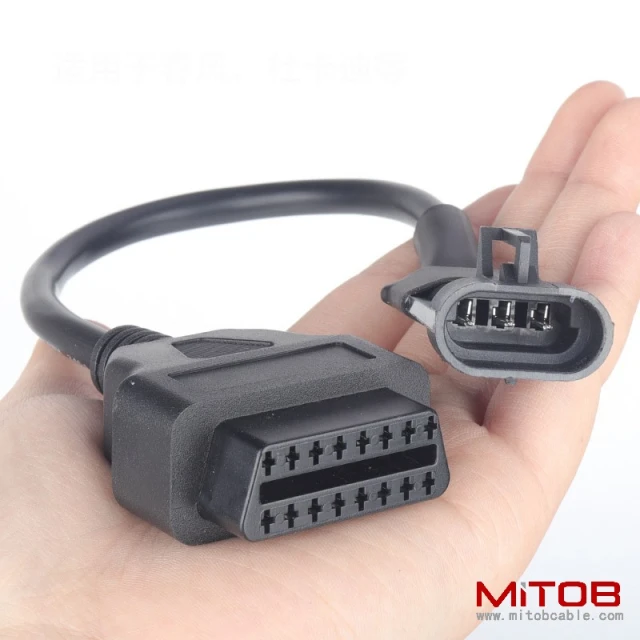 obd  to  3pin  for  Ducati motorcycle 3pin  motorcycle  cable