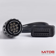 1.5M OBD 16Pin to 10Pin cable  for BMW Motorcycle 16Pin to 10Pin  Connection Cable
