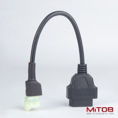 OBD2 16pin  female  to 4 Pin Diagnostic Adapter Cable Motorcycle Honda 4-pin  cable