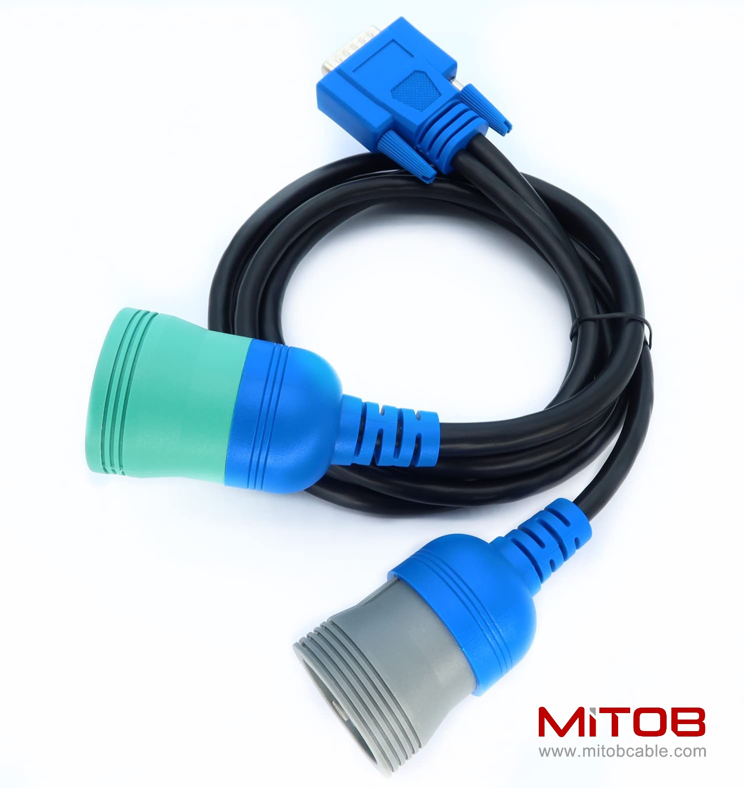 DB15 to 9pin J1939 and 6pin J1708 Splitter Y Cable for USB Link1