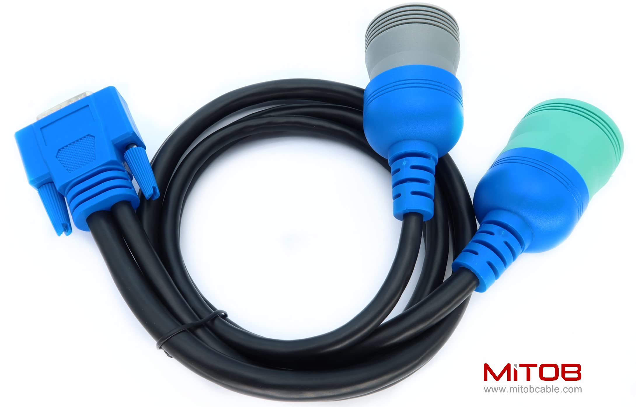DB15 to 9pin J1939 and 6pin J1708 Splitter Y Cable for USB Link1
