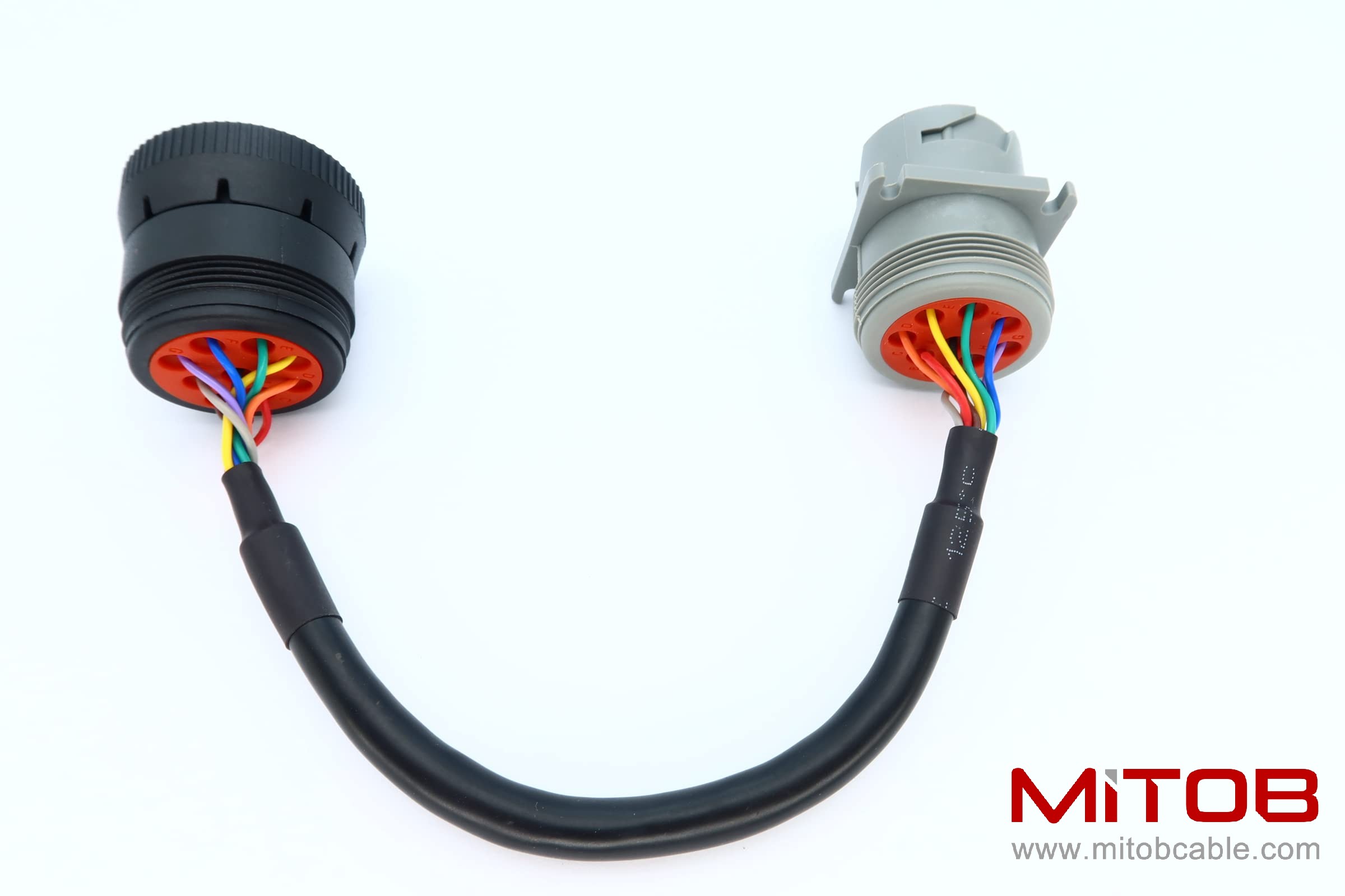 1ft/30cm Type 1 J1939 to Cat 9pin Cable j1939 to cat cable